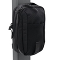 Maglo magnetic gym phone bag — front view black